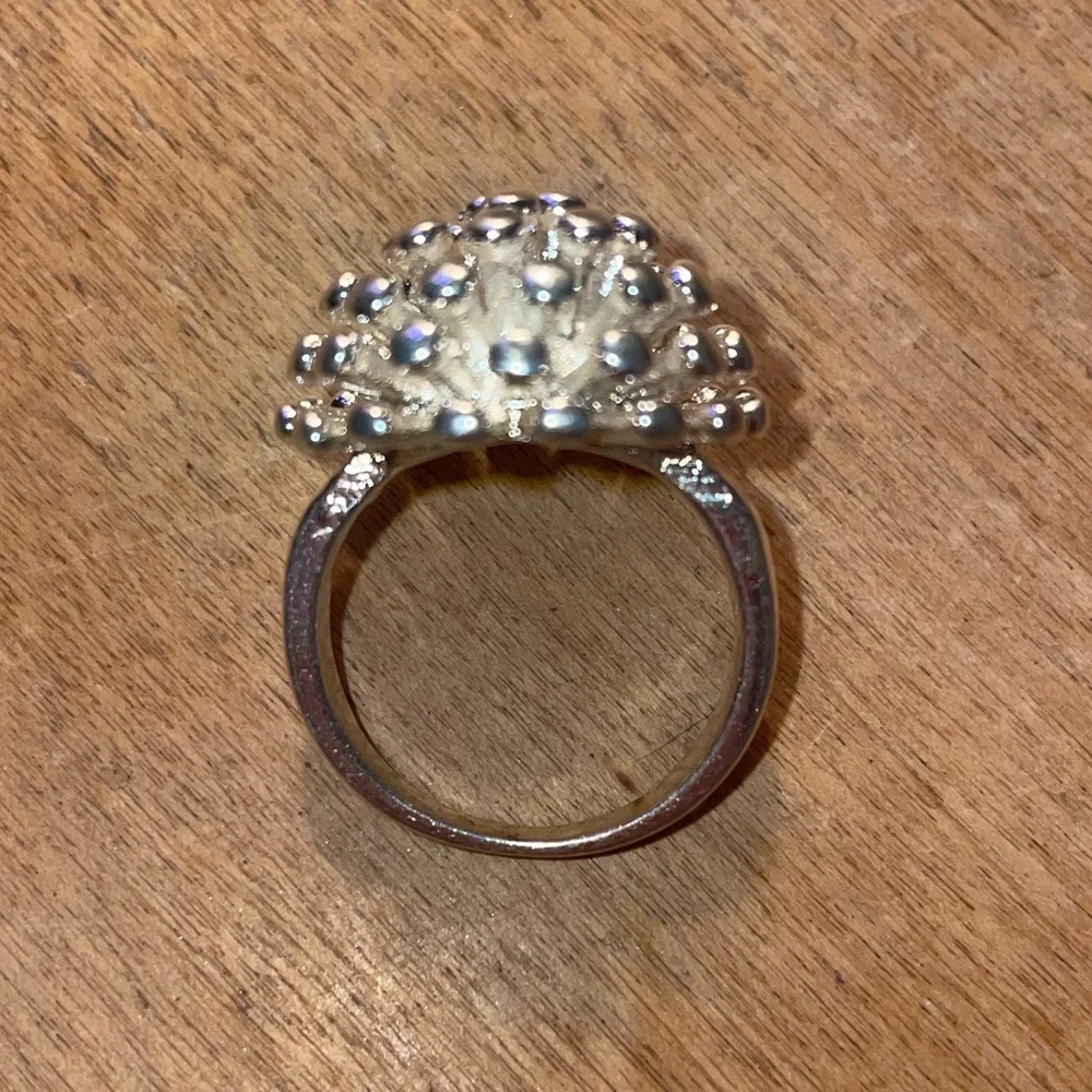 Silver 925 Starburst Ring - Picture 6 of 11